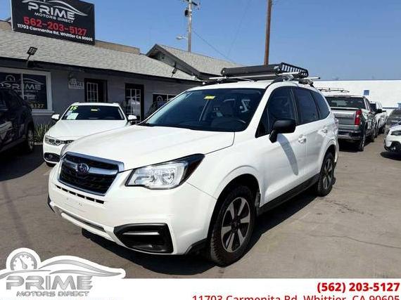 SUBARU FORESTER 2018 JF2SJABC9JH481258 image