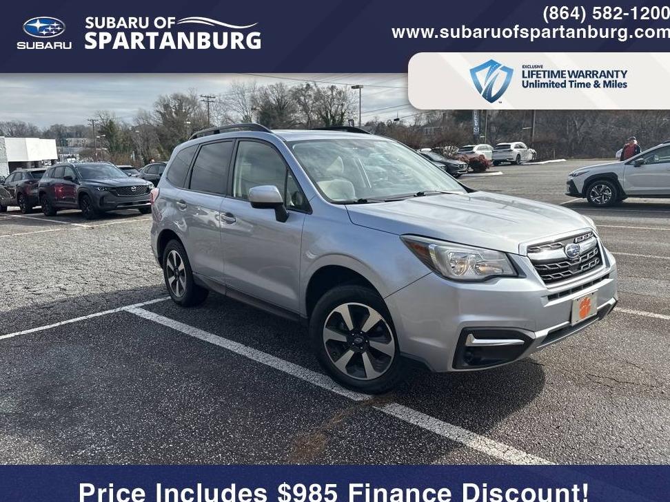 SUBARU FORESTER 2018 JF2SJAEC3JH442127 image