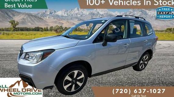 SUBARU FORESTER 2018 JF2SJABC8JH496284 image