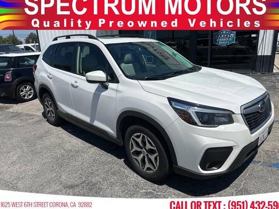 SUBARU FORESTER 2021 JF2SKAJC9MH509756 image