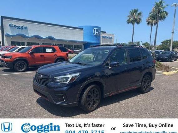 SUBARU FORESTER 2021 JF2SKARCXMH444291 image