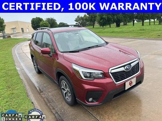 SUBARU FORESTER 2021 JF2SKAJC8MH424097 image