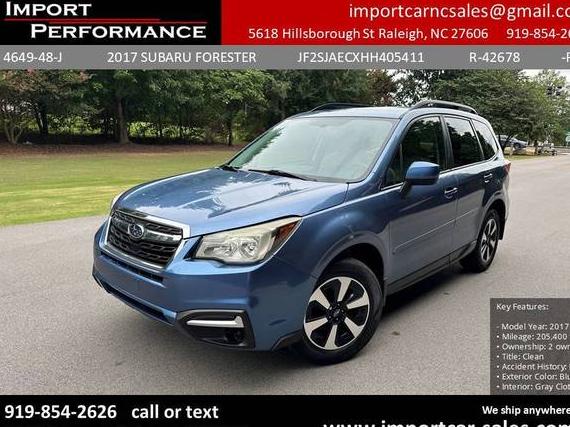 SUBARU FORESTER 2017 JF2SJAECXHH405411 image