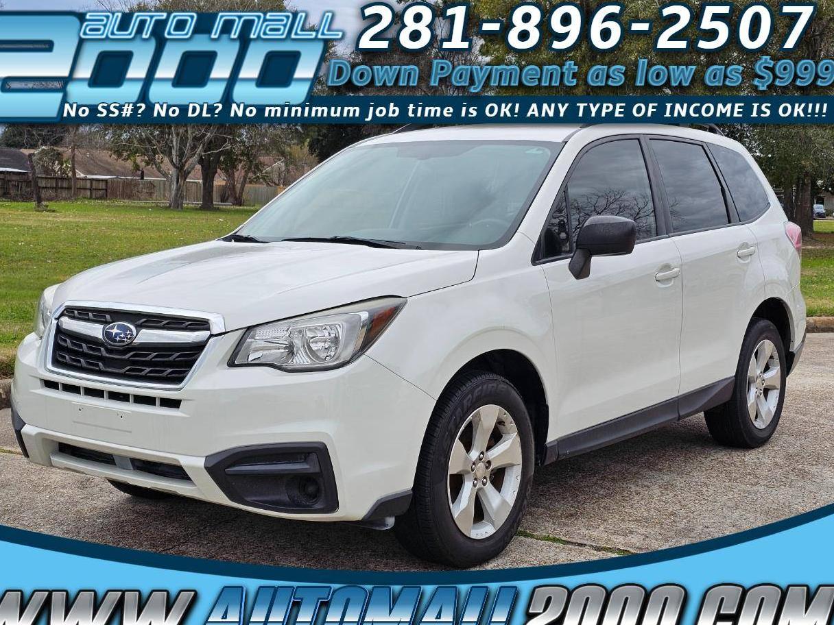 SUBARU FORESTER 2017 JF2SJABC1HH515946 image