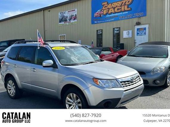 SUBARU FORESTER 2012 JF2SHADC0CH420487 image