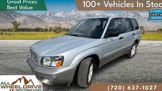 SUBARU FORESTER 2004 JF1SG65624H700927 image