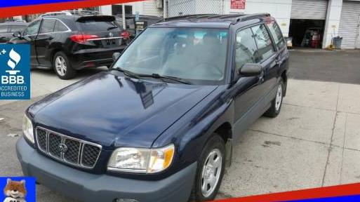 SUBARU FORESTER 2002 JF1SF63522G724080 image