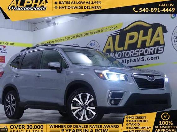 SUBARU FORESTER 2020 JF2SKAUC5LH541212 image