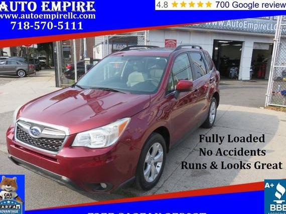 SUBARU FORESTER 2014 JF2SJAJCXEH512590 image