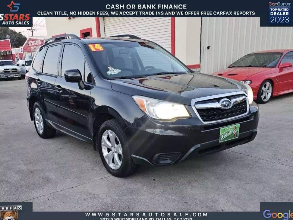 SUBARU FORESTER 2014 JF2SJAGC6EH513694 image