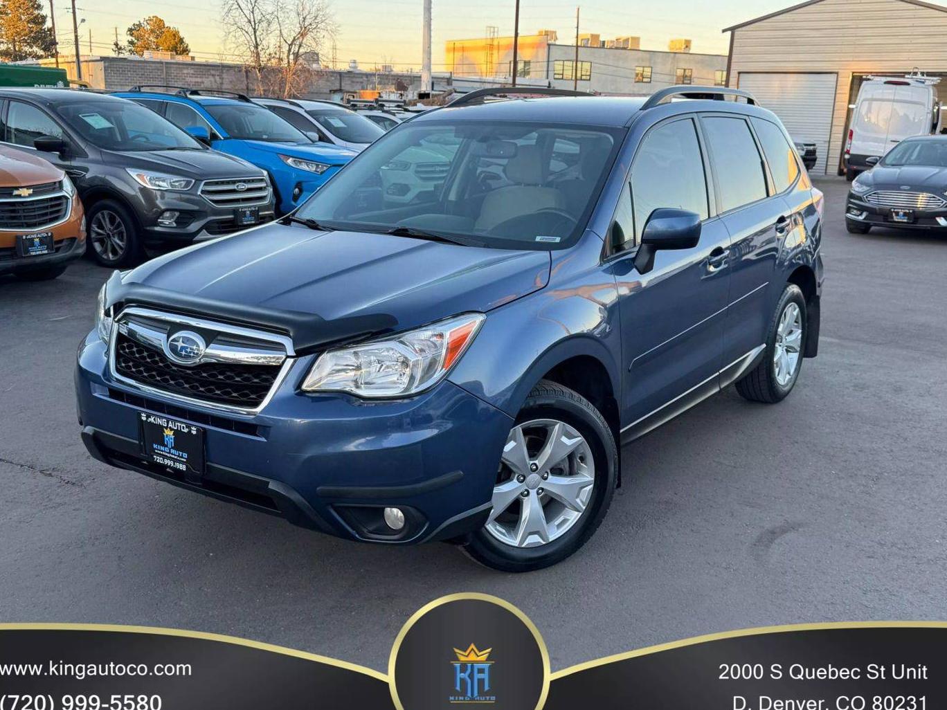 SUBARU FORESTER 2014 JF2SJACCXEG436159 image