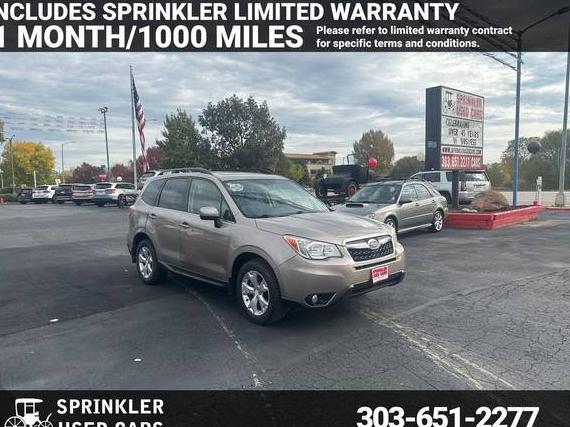 SUBARU FORESTER 2014 JF2SJAHC8EH536781 image