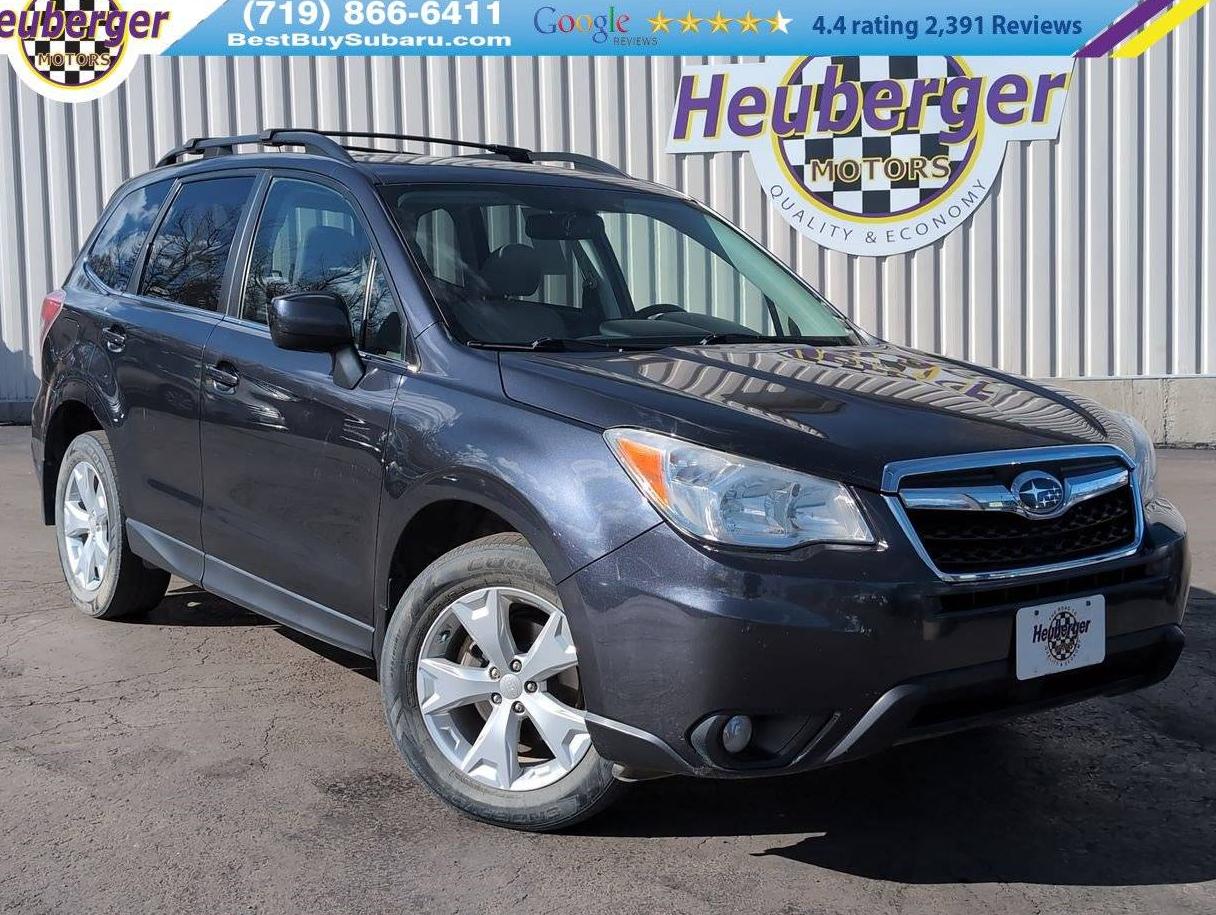 SUBARU FORESTER 2014 JF2SJAJCXEH489411 image