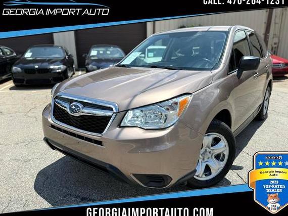 SUBARU FORESTER 2015 JF2SJAAC5FG460342 image