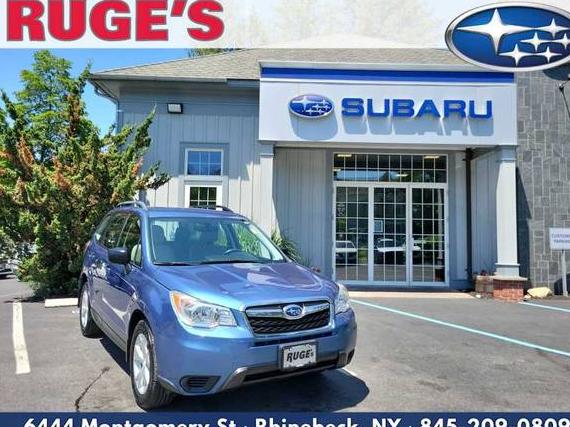 SUBARU FORESTER 2015 JF2SJABC7FH507766 image