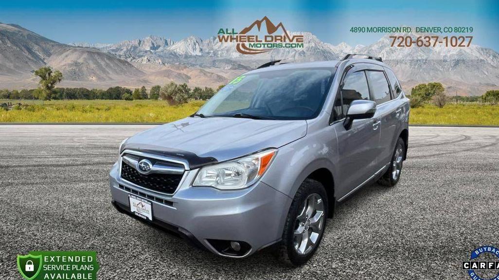 SUBARU FORESTER 2015 JF2SJAUC1FH588017 image