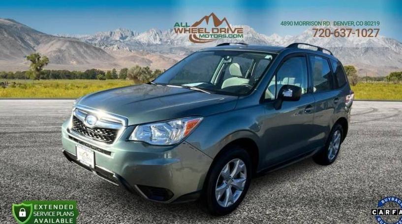 SUBARU FORESTER 2015 JF2SJABC8FH821927 image