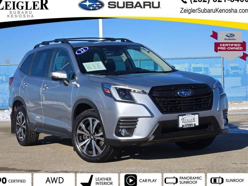 SUBARU FORESTER 2022 JF2SKAPC0NH422515 image