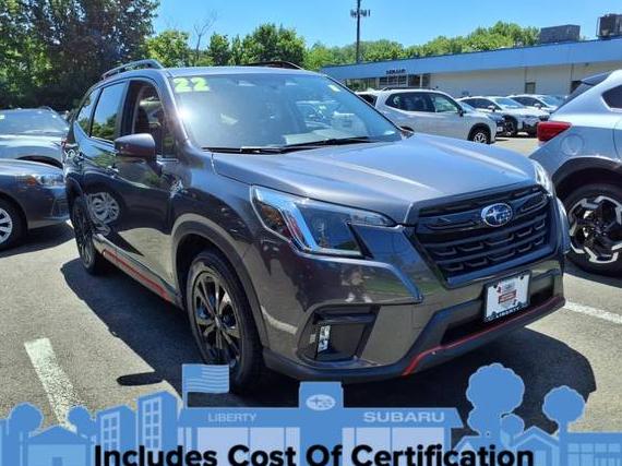 SUBARU FORESTER 2022 JF2SKAJC9NH406533 image
