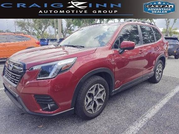 SUBARU FORESTER 2022 JF2SKAEC2NH499437 image