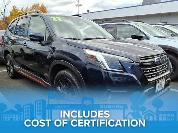 SUBARU FORESTER 2022 JF2SKAGC2NH518467 image