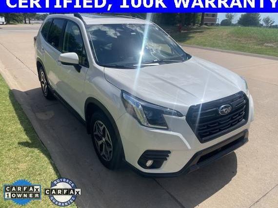 SUBARU FORESTER 2022 JF2SKAEC6NH507989 image