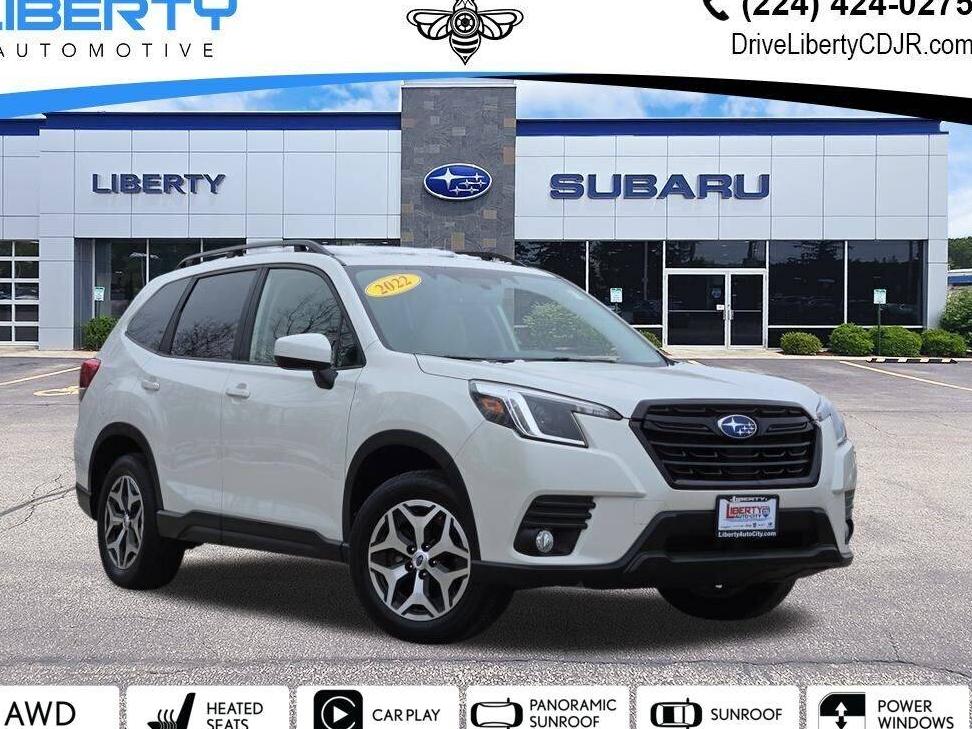 SUBARU FORESTER 2022 JF2SKADC3NH408466 image