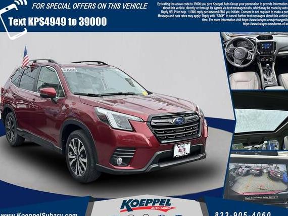 SUBARU FORESTER 2022 JF2SKANC1NH504949 image
