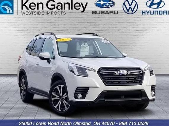 SUBARU FORESTER 2022 JF2SKAPC6NH521615 image SUBARU FORESTER 2022 JF2SKAPC6NH521615 image