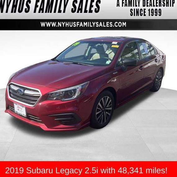 SUBARU LEGACY 2019 4S3BNAB68K3022623 image