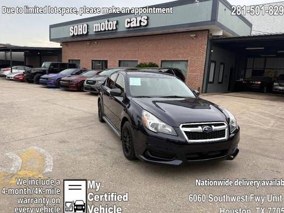 SUBARU LEGACY 2013 4S3BMBA6XD3006498 image