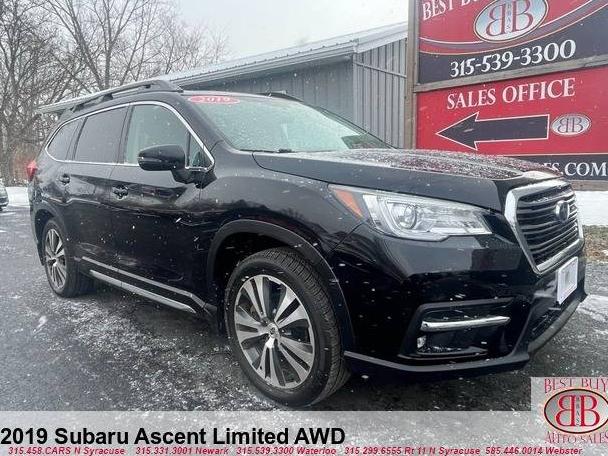 SUBARU ASCENT 2019 4S4WMAPD2K3459606 image