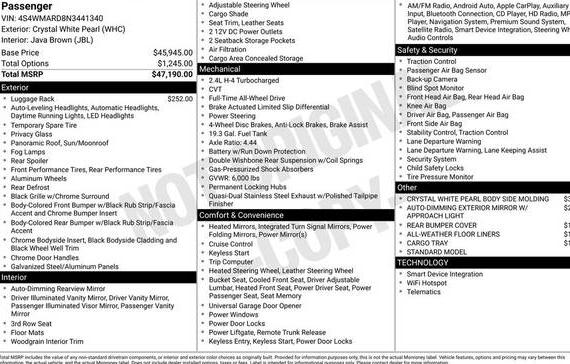 SUBARU ASCENT 2022 4S4WMARD8N3441340 image