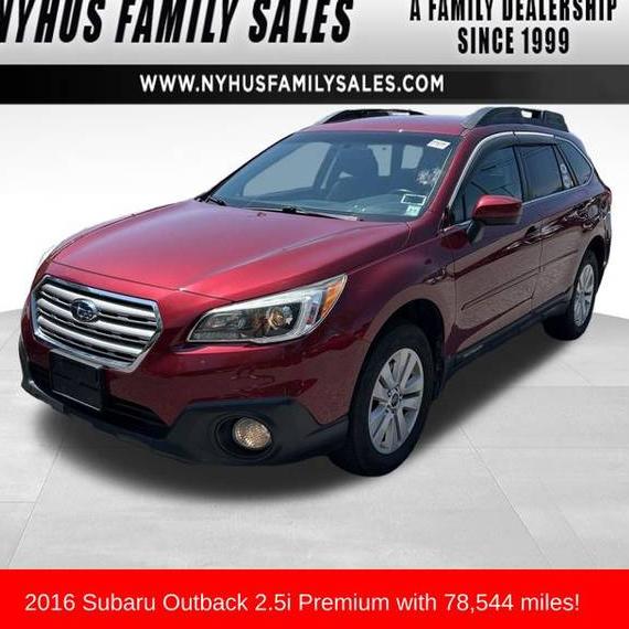 SUBARU OUTBACK 2016 4S4BSACC7G3360501 image