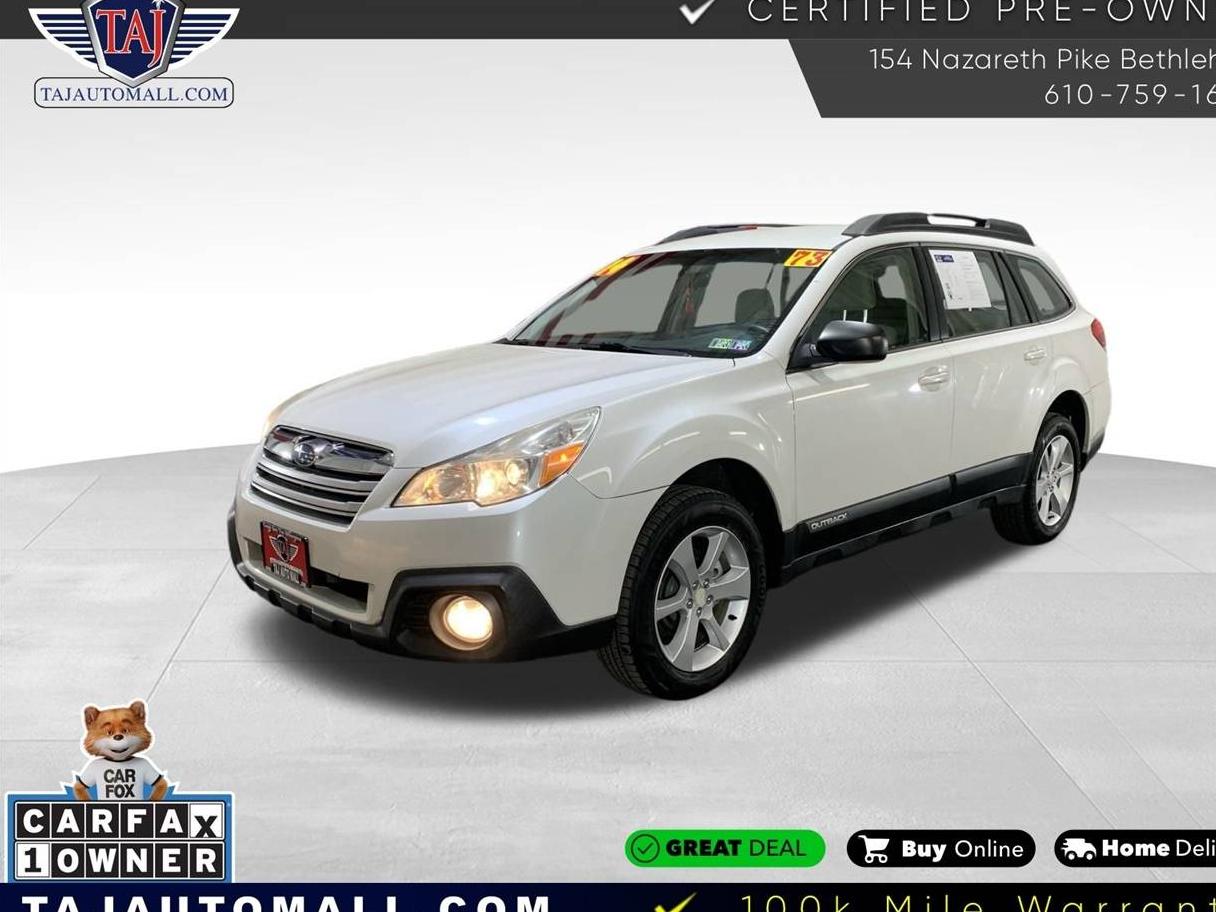 SUBARU OUTBACK 2014 4S4BRBAC4E3248241 image