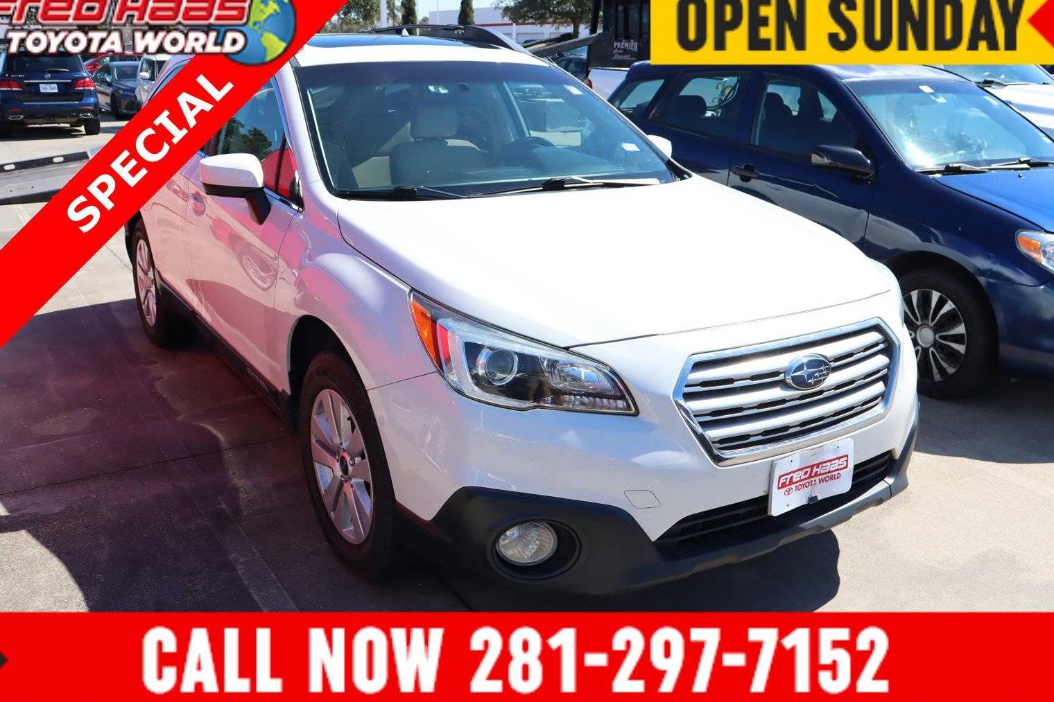 SUBARU OUTBACK 2015 4S4BSBEC2F3334356 image