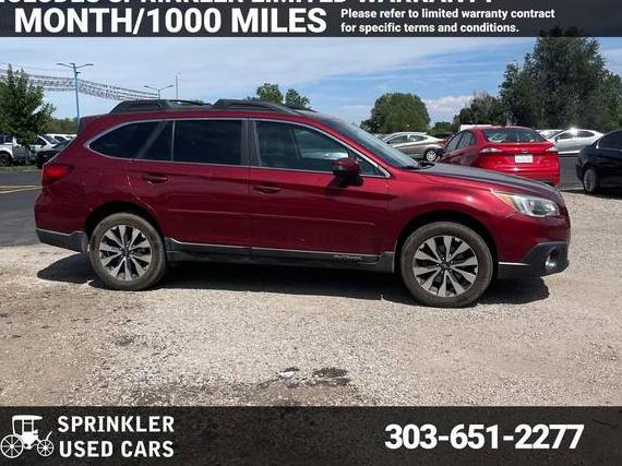 SUBARU OUTBACK 2015 4S4BSENC1F3299763 image