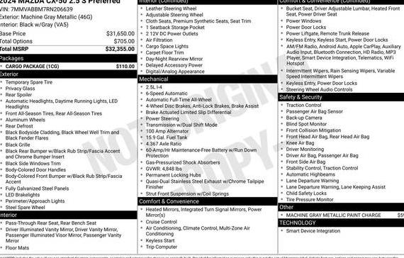 MAZDA CX-50 2024 7MMVABBM7RN206639 image