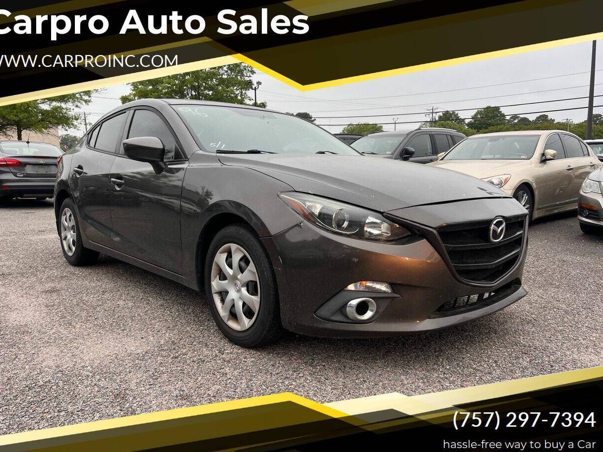 MAZDA MAZDA3 2014 JM1BM1U79E1145078 image