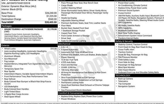 MAZDA CX-3 2017 JM1DKFD7XH0153518 image MAZDA CX-3 2017 JM1DKFD7XH0153518 image