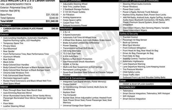 MAZDA CX-5 2023 JM3KFBCMXP0179974 image