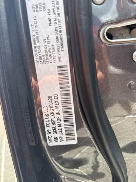 RAM 2500 2022 3C6UR5FLXNG100428 image