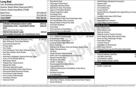 RAM 3500 2019 3C63RRGL6KG525867 image