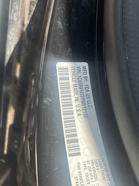RAM 1500 2023 1C6SRFHT2PN512136 image