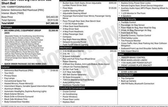 RAM 1500 2021 1C6RRFFGXMN645436 image