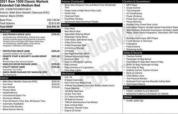 RAM 1500 2021 1C6RR7GG2MS514815 image RAM 1500 2021 1C6RR7GG2MS514815 image