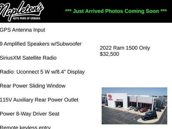 RAM 1500 2022 1C6RRFFG7NN245514 image