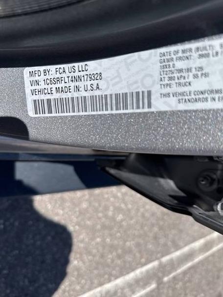 RAM 1500 2022 1C6SRFLT4NN179328 image