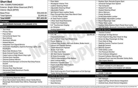 RAM 1500 2022 1C6SRFJT6NN248281 image
