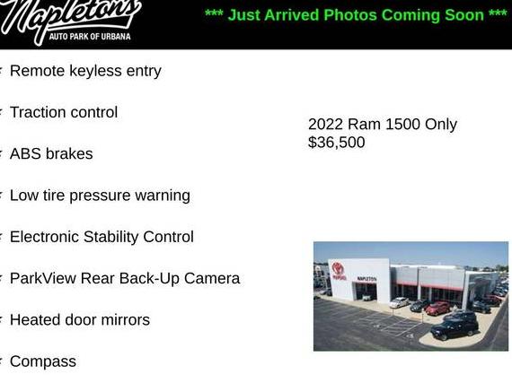 RAM 1500 2022 1C6RRFFG9NN356162 image